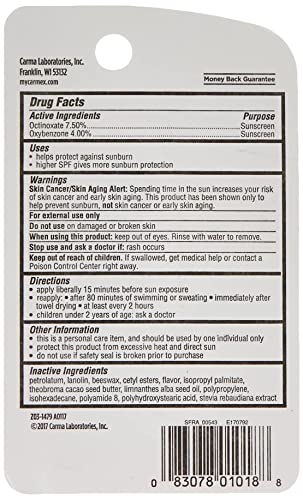 Carmex Daily Care Lip Balm Strawberry SPF 15 0.35 oz (Tube in Blister Pack)