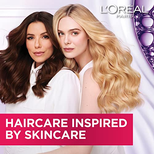 L'Oreal Paris Elvive Hyaluron Plump Flash Hydration Wonder Water Hair Rinse, 8 Second Hydrating Hair Care Treatment for Soft, Shiny Hair, 6.8 Fl Oz