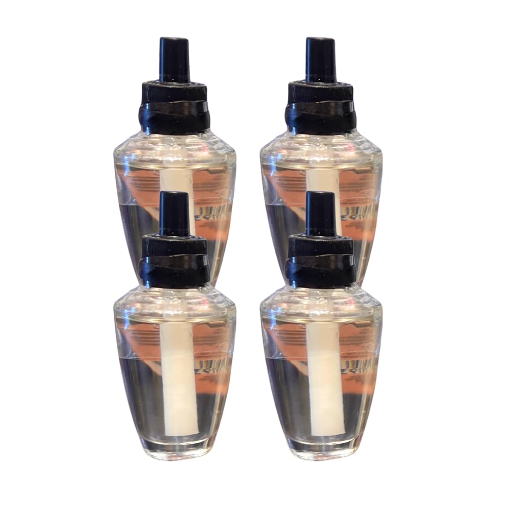 Bath & Body Works Leaves Wallflowers Home Fragrance Refill Bulbs 0.8 fl oz Each – Pack of 4