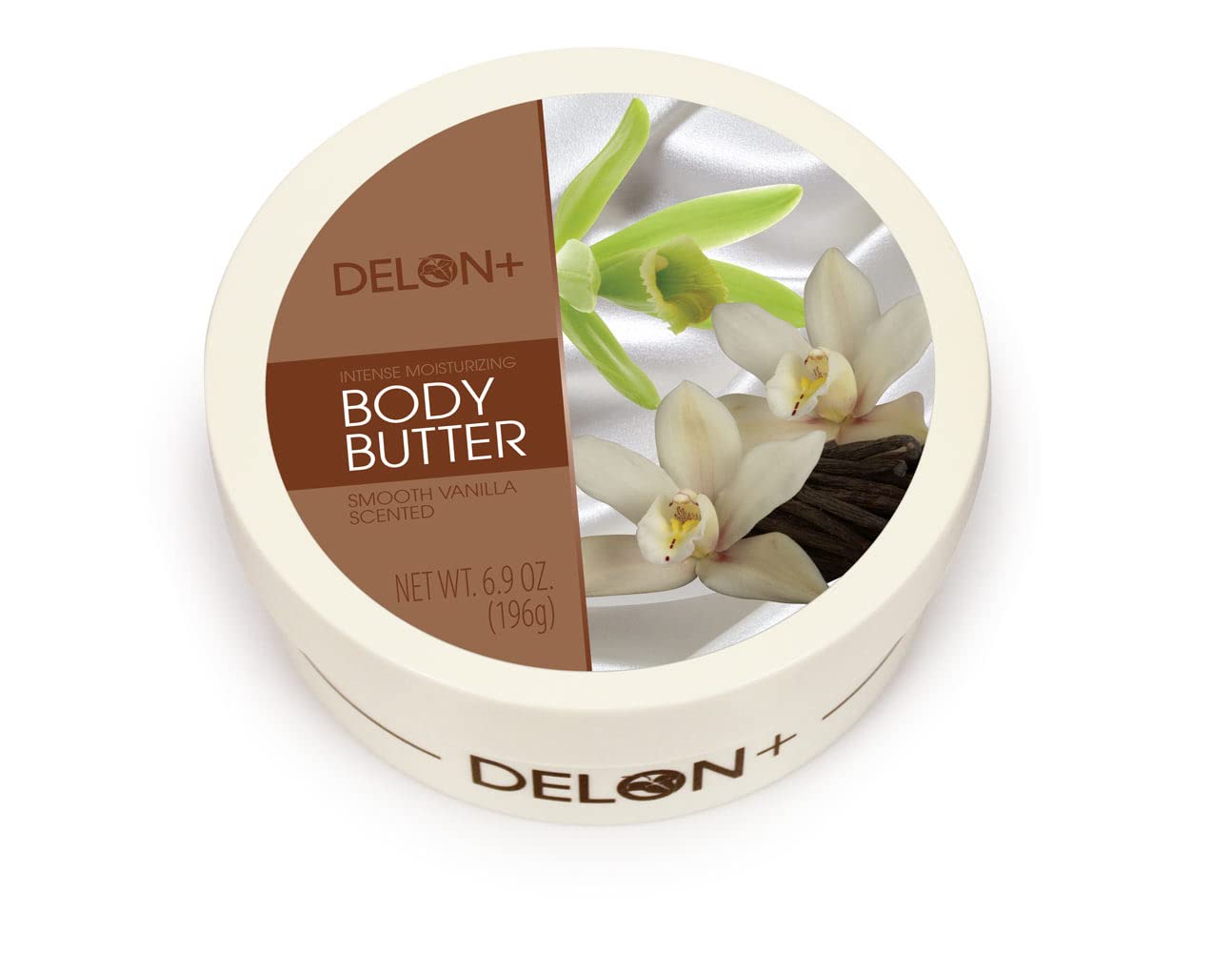 DELON Intense Moisturizing Smooth Vanilla Body Butter 6.9 Oz (4-Pack)