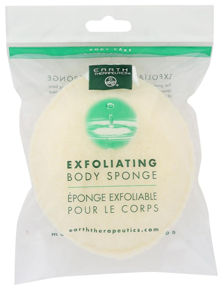 Earth Therapeutics: Exfoliating Oval Body Sponge (3 pack)
