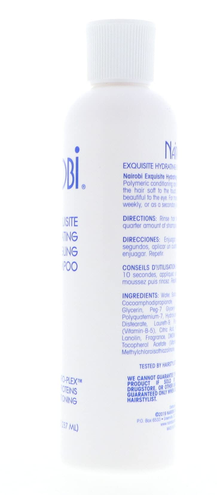 Nairobi Exquisite Hydrating Detangling Shampoo for Unisex, 8 Ounce