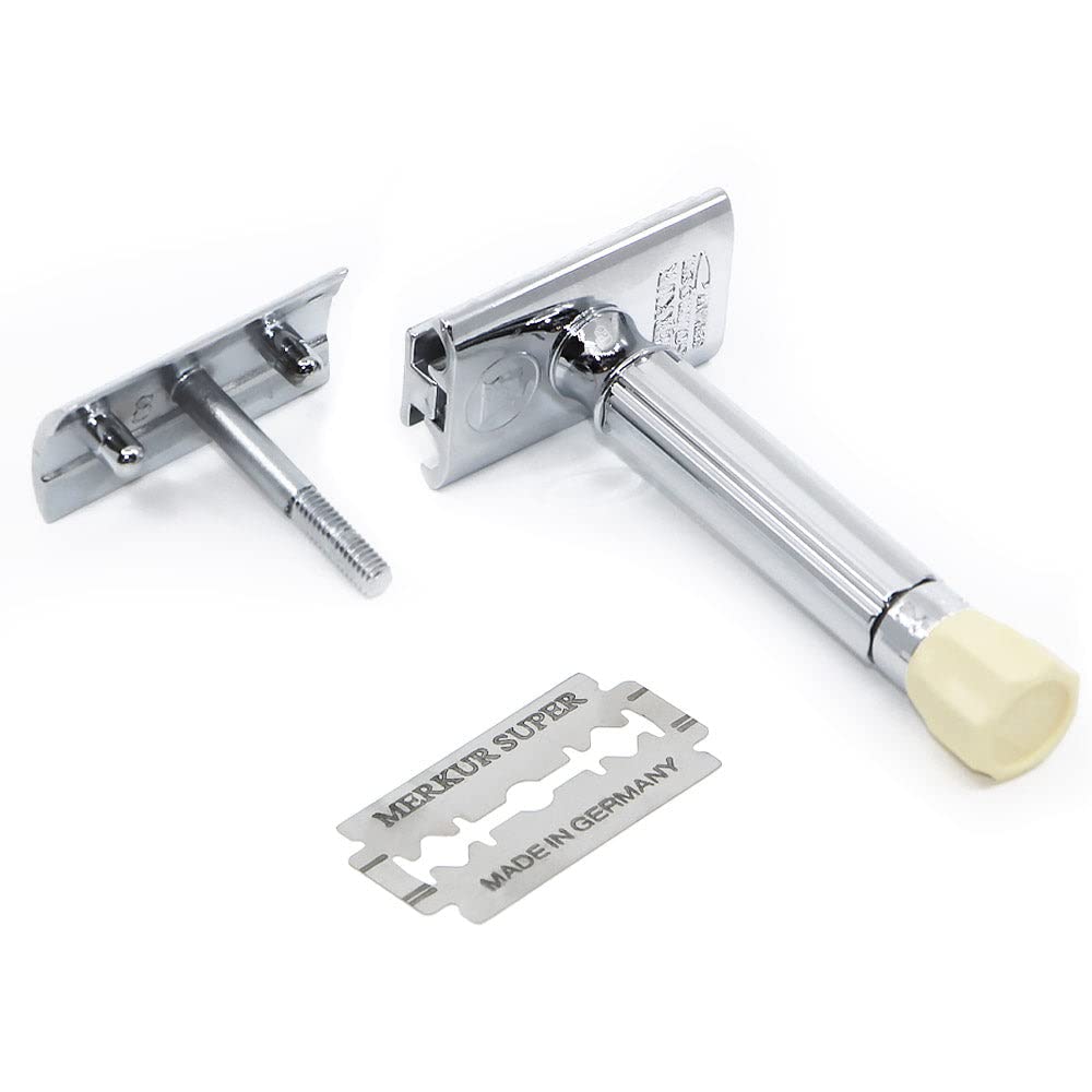 MERKUR Progress MK-500, Adjustable 2-Piece Double Edge Safety Razor