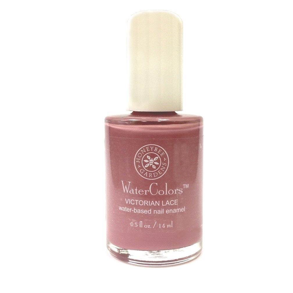 Honeybee Gardens WaterColors Nail Enamel Victorian Lace | Non Toxic | Water-based | Earth Friendly