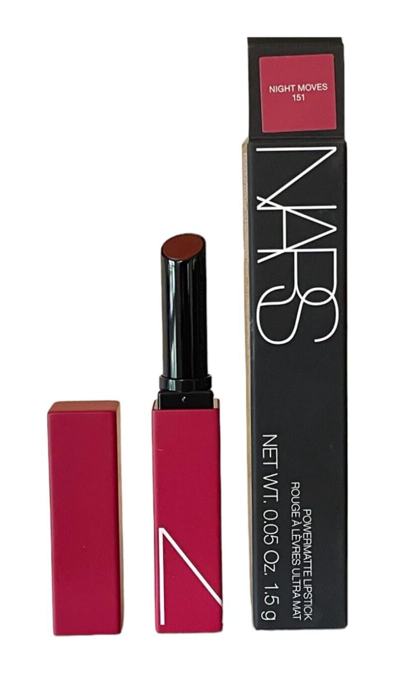 NARS Powermatte Lipstick 151 Night Moves (Deep Plum) 0.05 oz