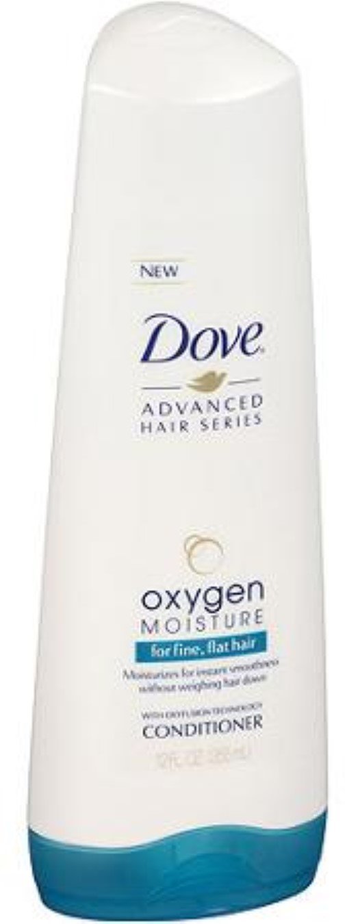 Dove Advanced Hair Series, Oxygen Moisture, Shampoo & Conditioner Set, 12 Fl. Oz. Ea.