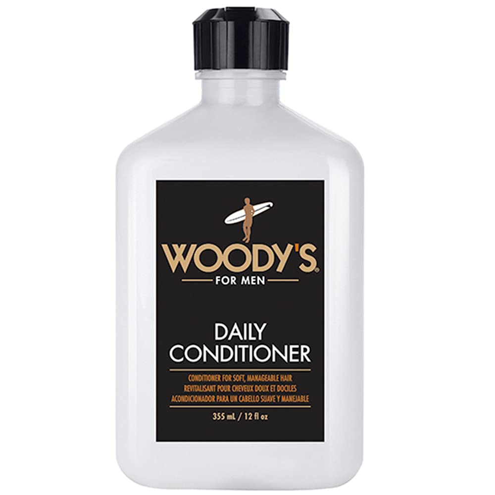 Woody's Daily Conditioner for Men, 12 Ounce