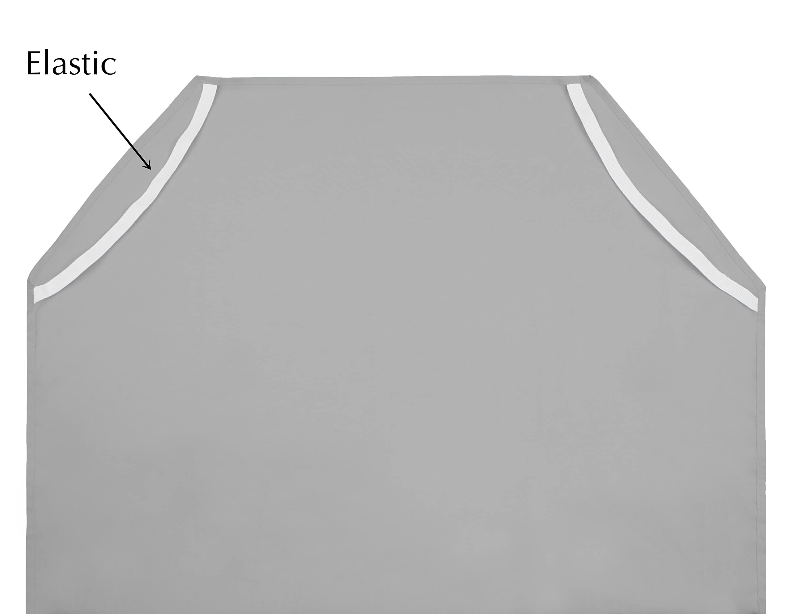 American Baby Company Microfiber Standard Size Daycare/Pre-School Cot Sheet, Gray, 23 x 51, for Boys and Girls