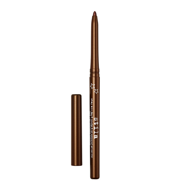 stila Stay All Day Smudge & Set Waterproof Gel Eye Liner, Waterline-Safe, Long-Lasting Color Wear, Smooth Glide Eyeliner Pencil or Eyeshadow, Lionfish Bronze