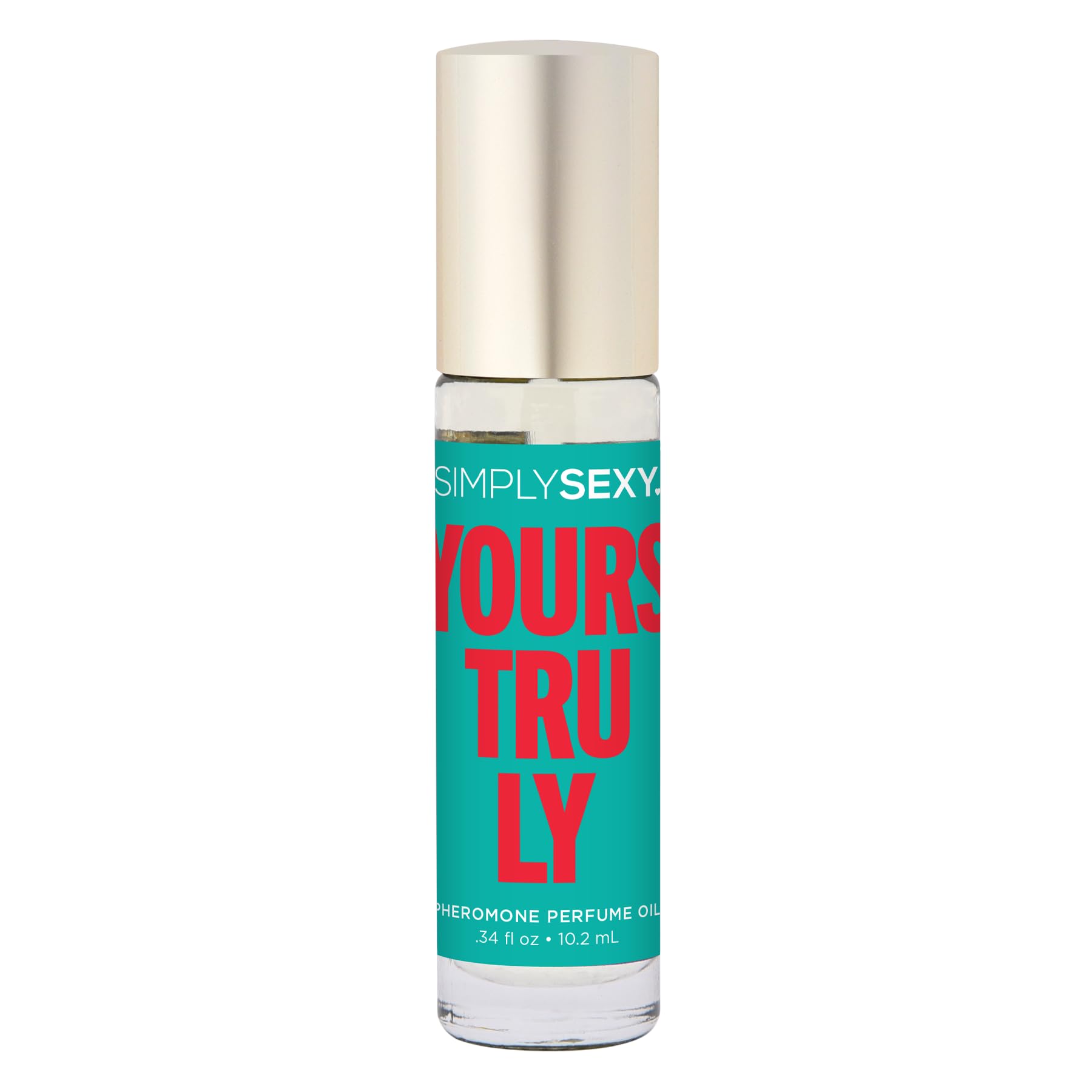 SIMPLY SEXY Yours Truly Roll-On Pheromone Perfume - Women's Perfume Body Oil & Cologne Oil - Essential Oil Perfume & Fragrance Oil - Women's Fragrances & Pheromone Perfume Oil - 0.34 floz, 10.2ml