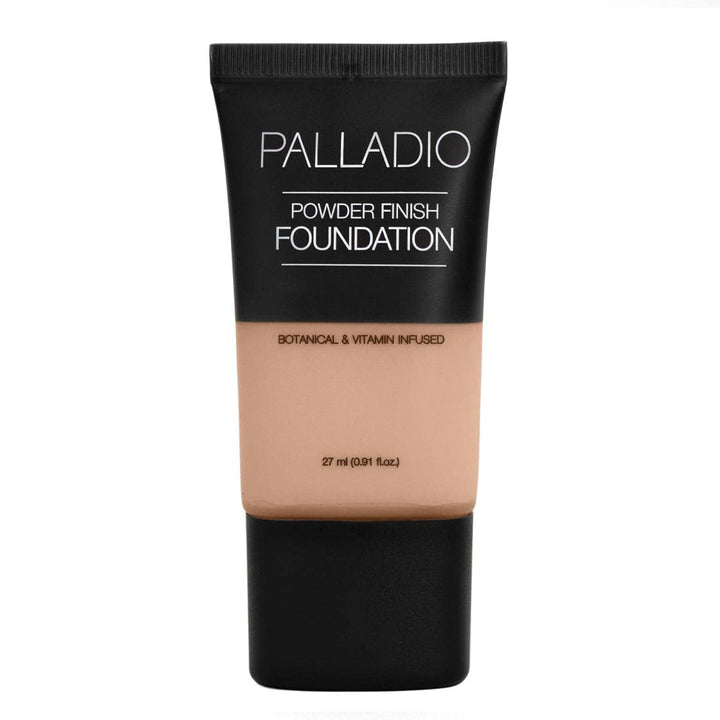 Palladio Beauty Powder Finish Foundation Tube, In the Buff (suitable for medium-dark skin tone) (PFS07)