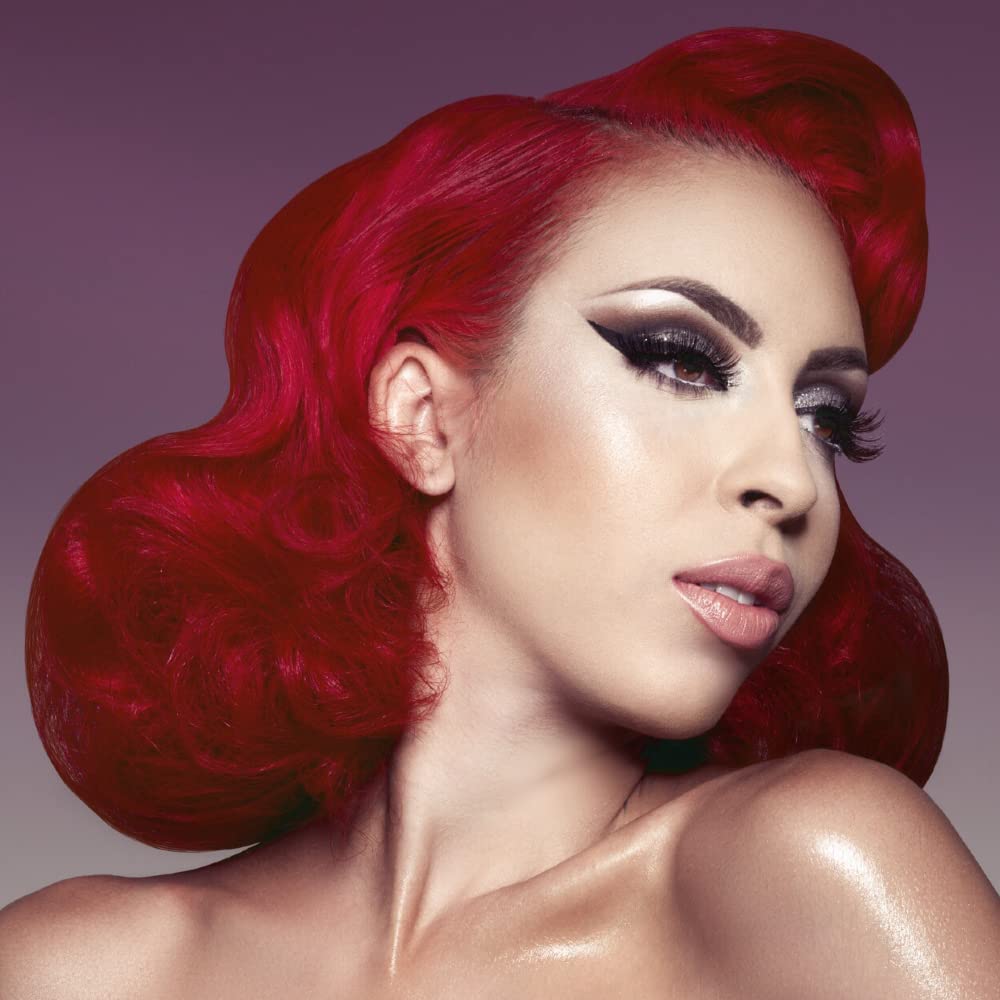 Manic Panic Semi-Permament Haircolor Rock N Roll Red 4 Ounce (118ml) (2 Pack)