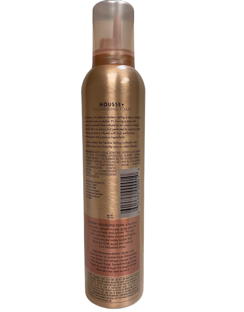 Nexxus Mousse Plus Volumizing Foam Light Hold
