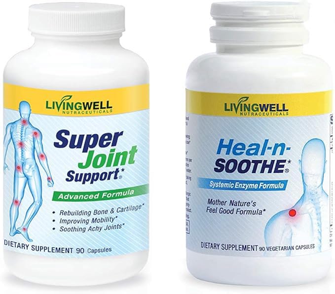 HEAL-N-SOOTHE and Super Joint Support - Natural Supplements