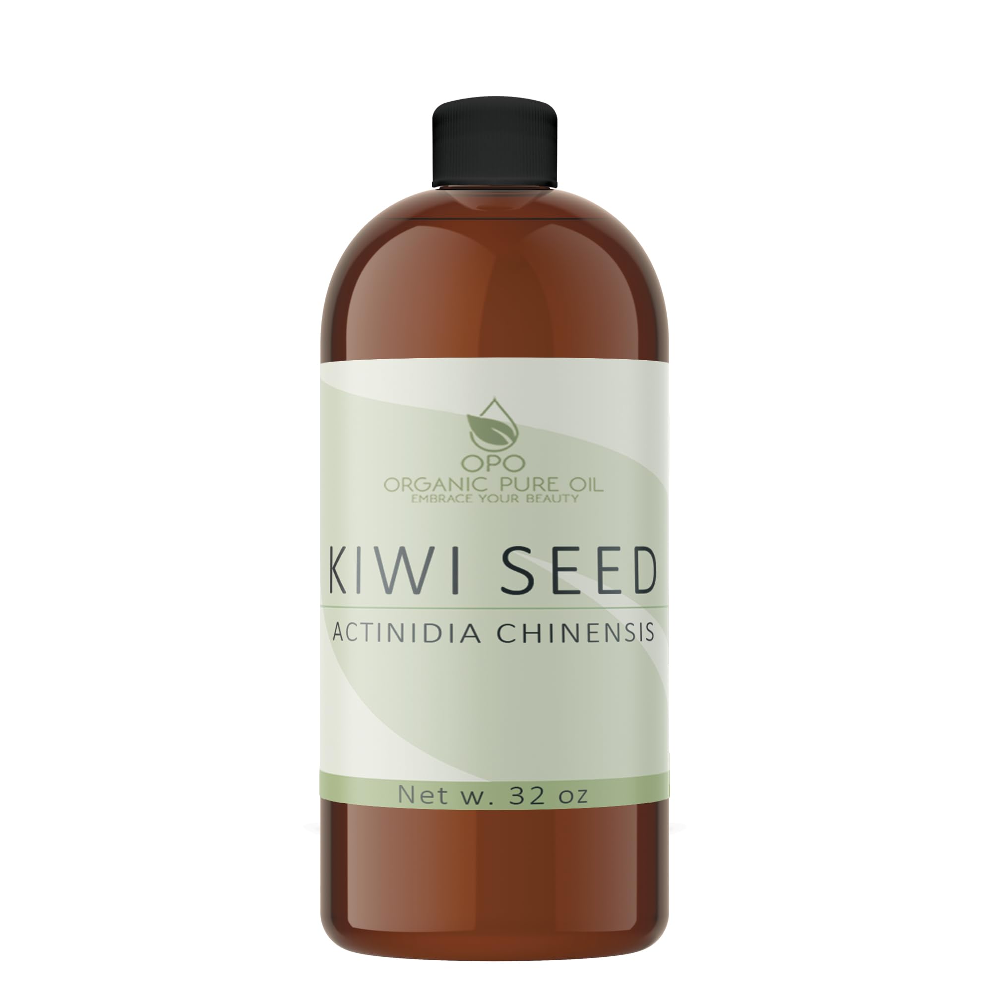 Kiwi Seed Oil - 32 oz - 100% Pure, All Natural, Cold Pressed, Unrefined, Premium Therapeutic Grade Kiwi Oil Perfect for Hair, Skin, Scalp, Body Care Moisturizer