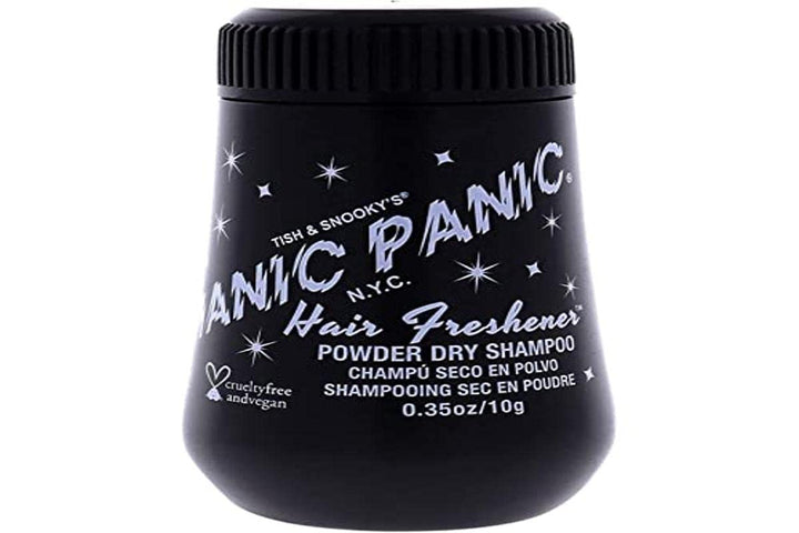 MANIC PANIC Dry Shampoo Powder for Women & Men - Non Aerosol Travel Dry Shampoo - Made with Rice Flour to Gently Absorb Oil & Refresh Color-Treated Hair - Vegan & Cruelty-Free, TSA-Approved (0.71oz)