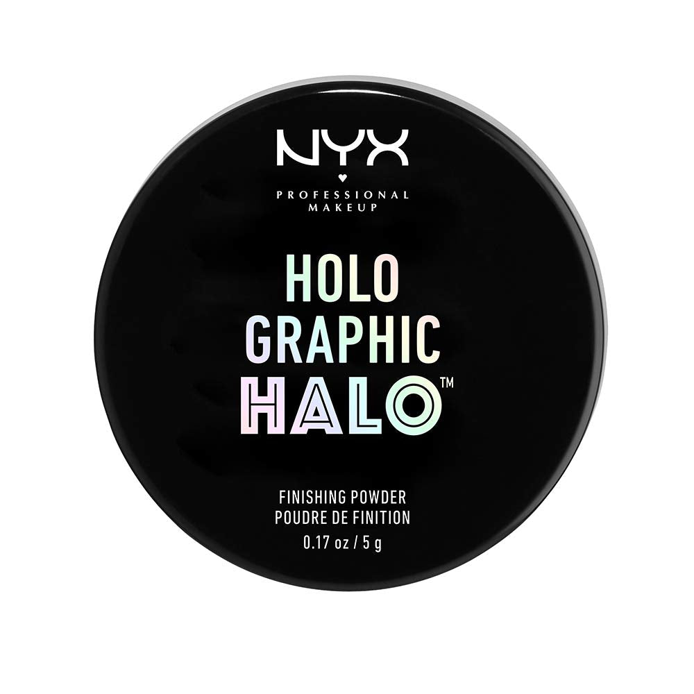 NYX PROFESSIONAL MAKEUP Holographic Halo Finishing Powder, Magical, 0.17 Ounce