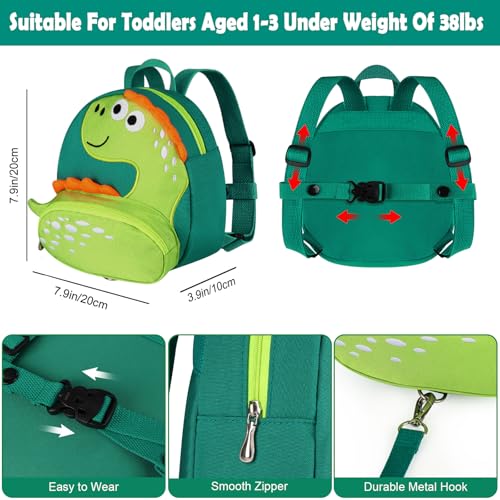 Accmor Toddler Harness Backpack Leash, Cute Penguin Kid Backpacks with Anti Lost Wrist Link, Mini Child Backpack Harness Leashes Walking Wristband Rope Travel Bag Harness Rein for Baby Girls (Black)