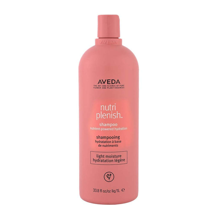 Aveda Nutriplenish Light Moisture Shampoo & Conditioner 33.8 Oz Each with Pumps