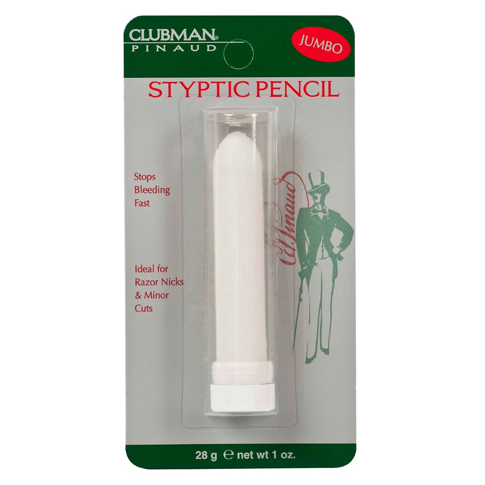 Clubman Pinaud Jumbo Styptic Pencil 1 Ounce Pack of 1 AD