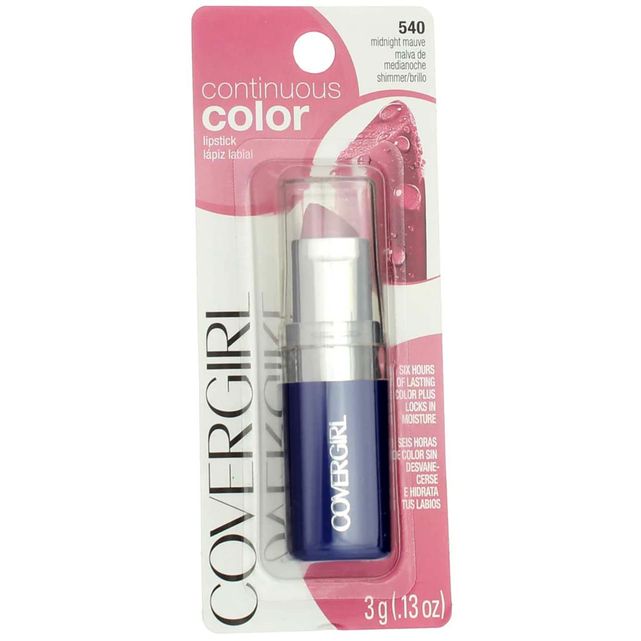 Cg Cclp Shm Mdnt Mve C2c Size .13 Covergirl Continuous Color Lipstick Shm Mdnt Mve C2c