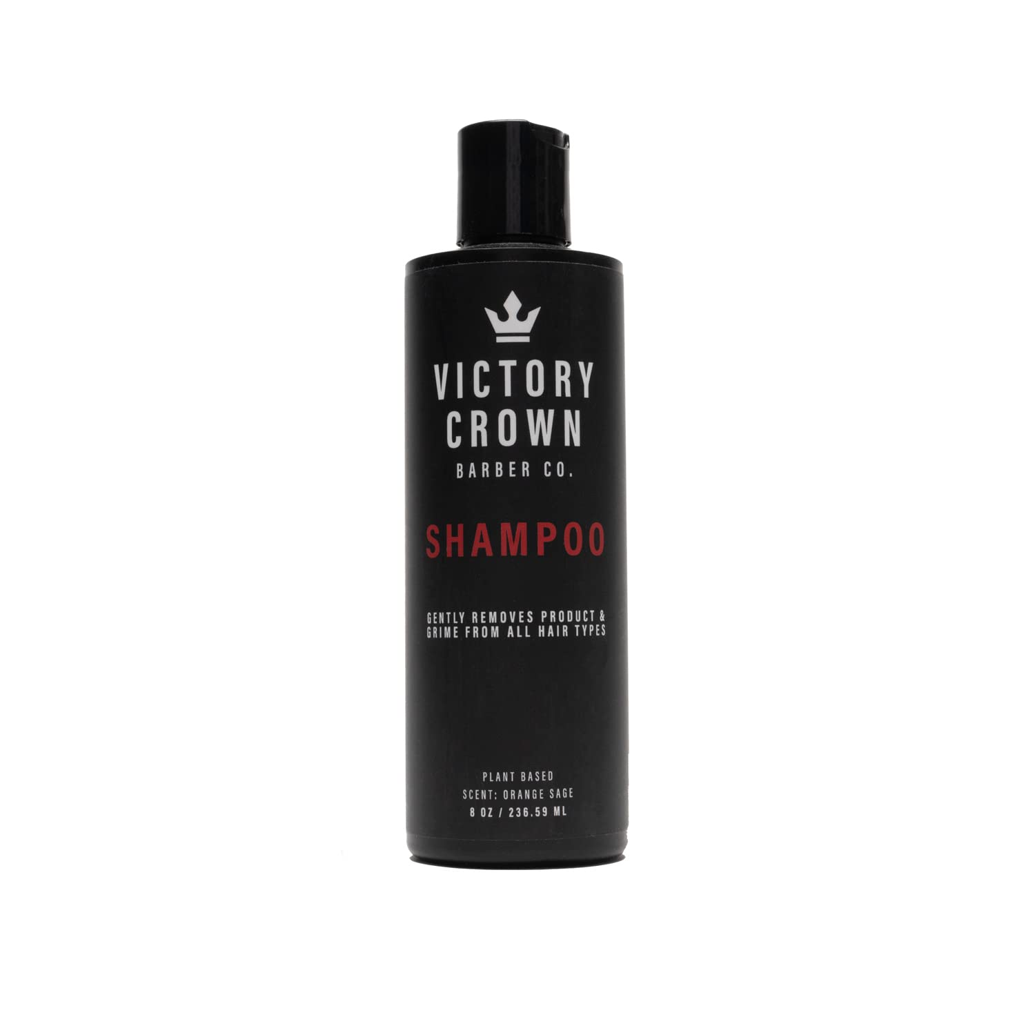Victory Crown Deep Cleansing Shampoo Removes Product & Grime from All Hair Types with Argan Oil & Pro-Vitamin B5, 8 Oz
