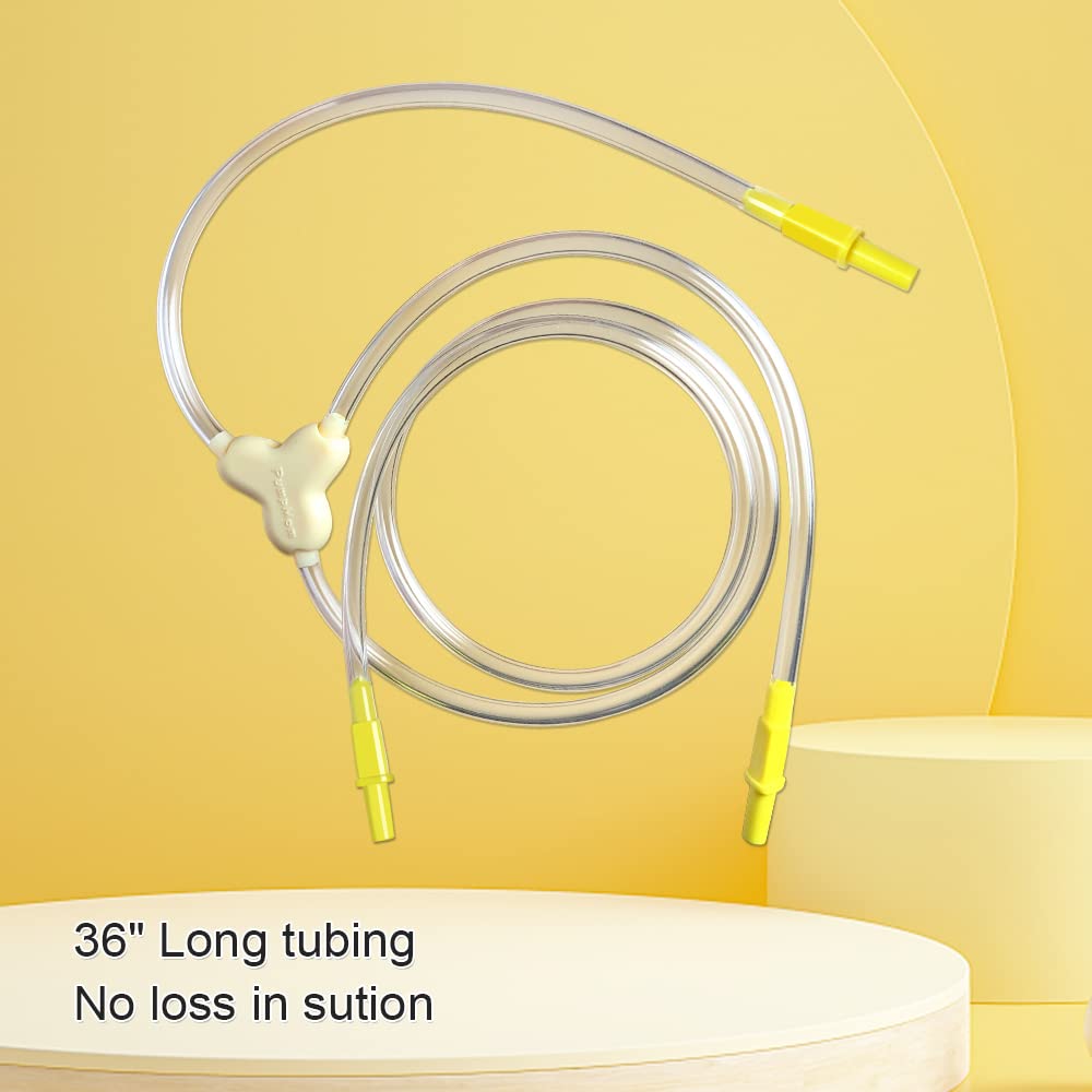 PumpMom Replacement Tubing for Medela Maxflow, ONLY Compatible with New Pump in Style Maxflow Breast Pump Parts