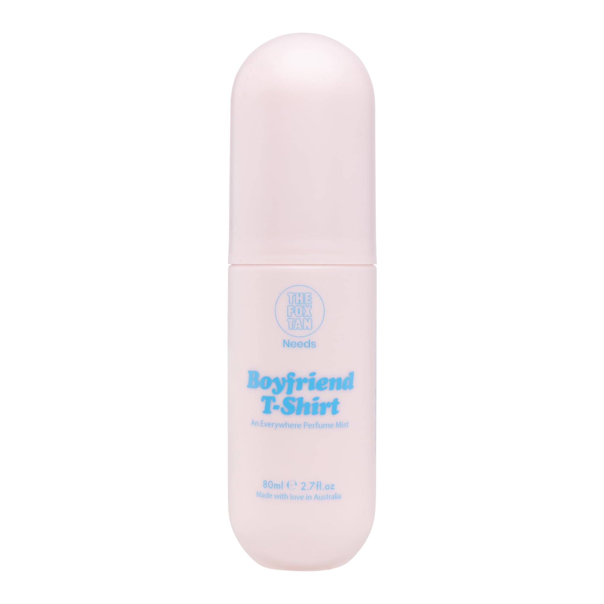 THE FOX TAN Everywhere Perfume Mist, Boyfriend's T-Shirt Scent, Spray for Women & Men, Long-Lasting Fragrance, Vegan & Cruelty-Free, 80mL