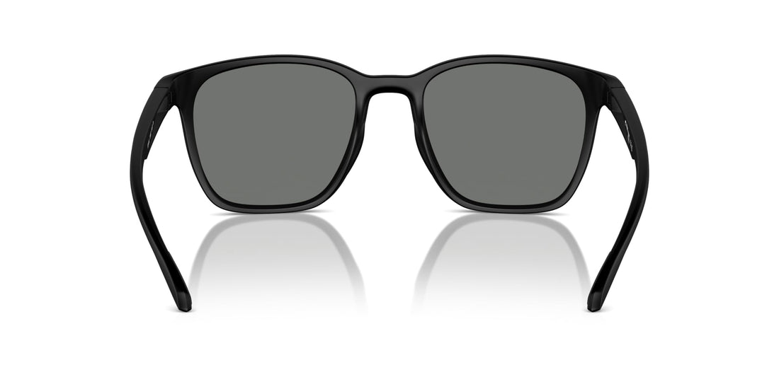Native Eyewear Targhee Square Sunglasses, Matte Black/Grey Polarized, 54 mm