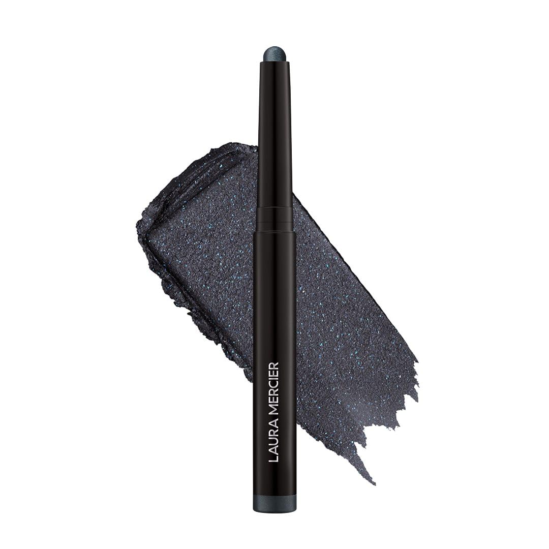 Laura Mercier Caviar Stick Cream Eyeshadow: Shimmer Finish, 24HR Wear, Long Lasting, Rich Color, Easily Blendable and Buildable, Waterproof, Hyaluronic Acid Infused, Eyeshadow Stick Set, Nuit