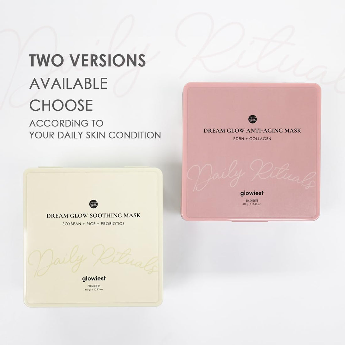 glowiest DREAM GLOW BEAUTY MASK (30ea) (Collagen+PRDN)