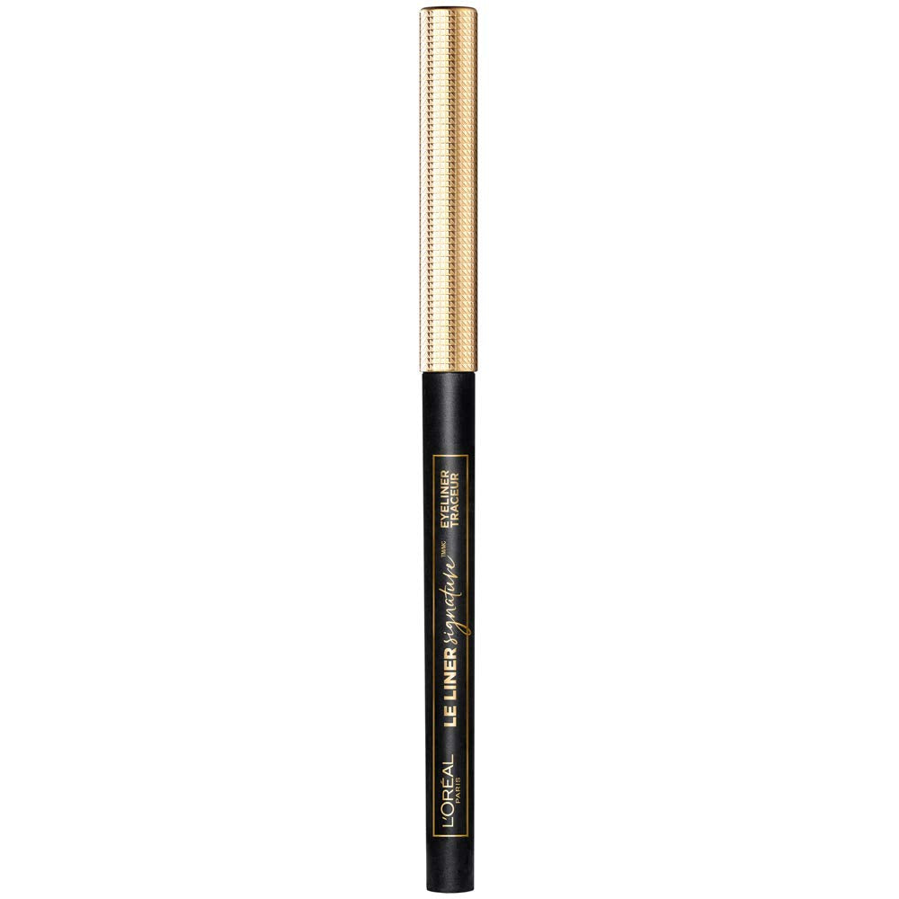 L'Oreal Paris Makeup Le Liner Signature Mechanical Eyeliner, Easy-Glide, Smudge Resistant, Bold Color, Long Lasting, Waterproof Eyeliner, Noir Cashmere, 0.011 oz., 1 count