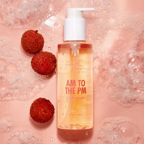 ColourPop AM to the PM Gel Face Cleanser - Gentle Daily Face Wash with Lychee, Lotus & Jojoba for All Skin Types - Calms & Moisturizes Skin Without Over-Drying (5.8 Fl Oz)