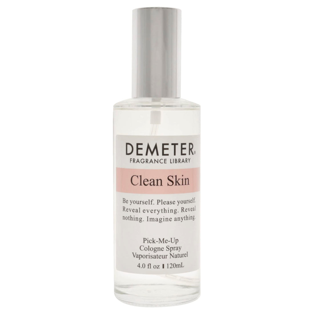 Demeter Clean Skin Cologne Spray for Unisex, 4 Ounce
