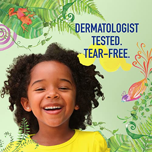 Suave Kids Naturals Shampoo Sulfate Free Shampoo for Kids Curls, Sweet Almond and Honey Dermatologist Tested and Tear-free Shampoo 20 oz