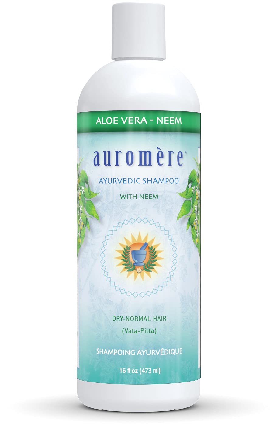Auromere Shampoo Aloe Vera Neem 16 Oz