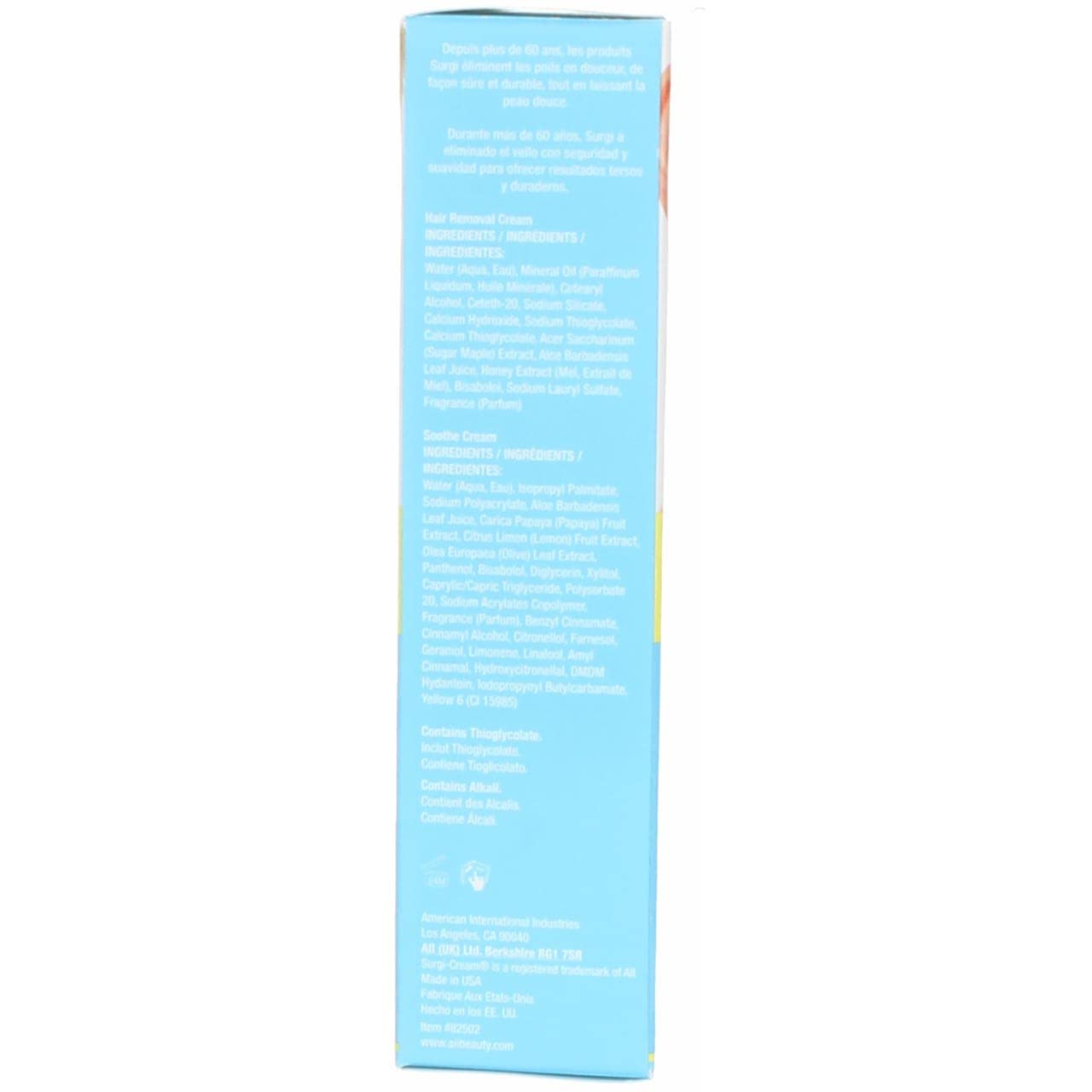 Surgi Cream Hair Remover Face 1 Ounce Fresh Scent (29ml)