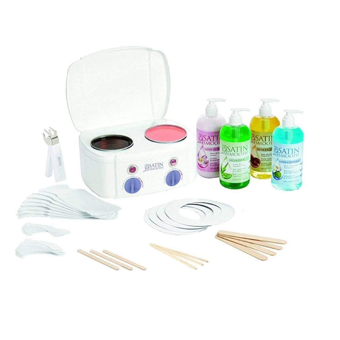 Satin Smooth Double Wax Warmer Kit SSW11CKIT