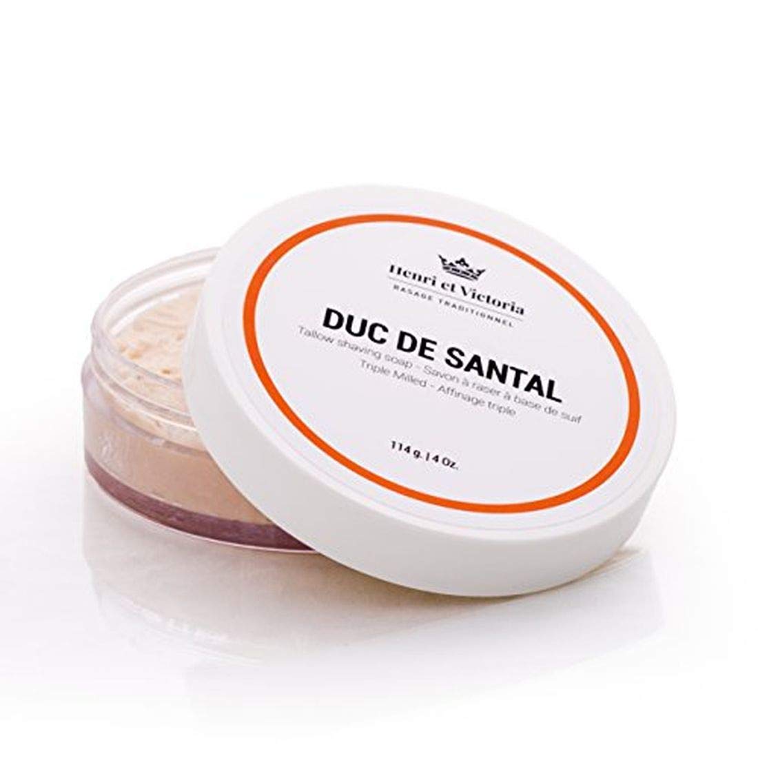 Henri et Victoria Tallow Shaving Soap (Duc de Santal)