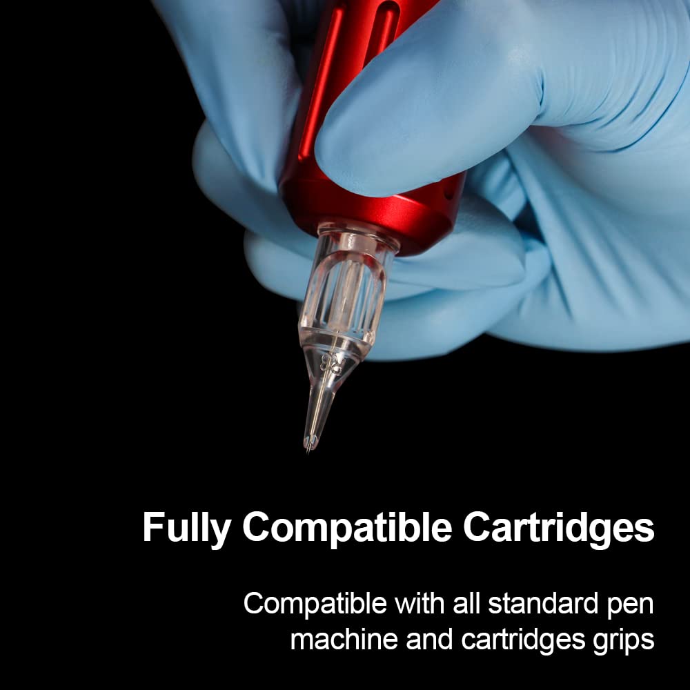 Tattoo Cartridge Needles-Tazay 80pcs Cartridge Tattoo Needles Mixed Size 3RL 5RL 7RL 9RL 7M1 9M1 7RS 9RS For Tattoo Machines, Tattoo Kit And Tattoo Supply