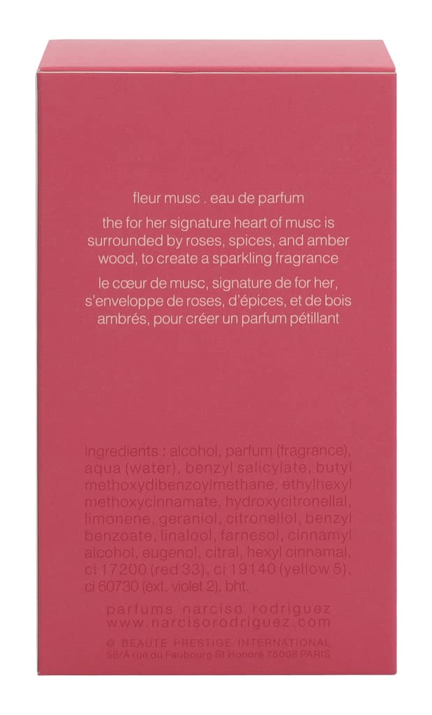Narciso Rodriguez for Her Fleur Musc Eau De Parfum, 50ml