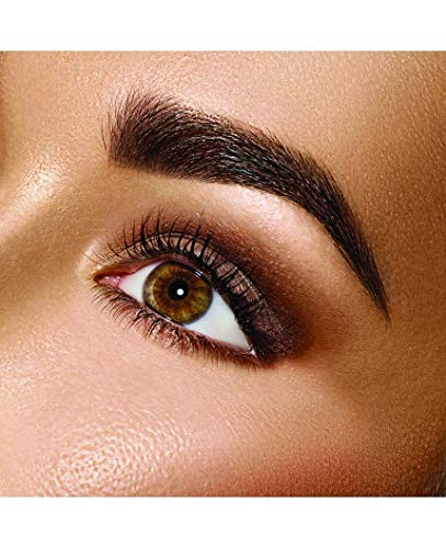 L'Action Paris Long Lasting Eyebrow Filler and Shaper, Eyebrow Mascara Fills Brows with Natural Colour, Sculpts Brows to Desired Shape, Waterproof Formula, Black-Brown 0.30 oz