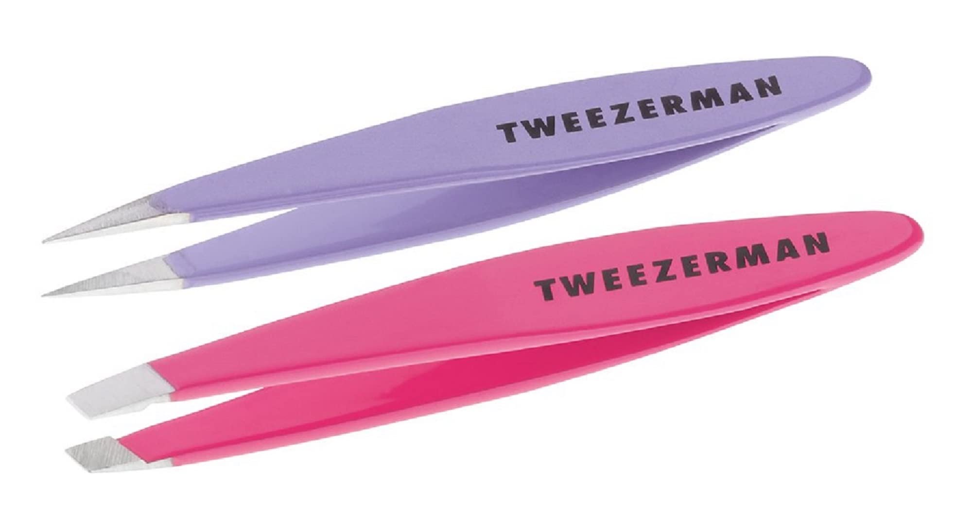 Tweezerman Mini Oval Slant and Point Combo, 0. 800 Ounce