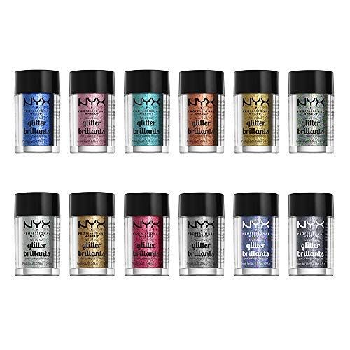 NYX PROFESSIONAL MAKEUP Face & Body Glitter, Bronze