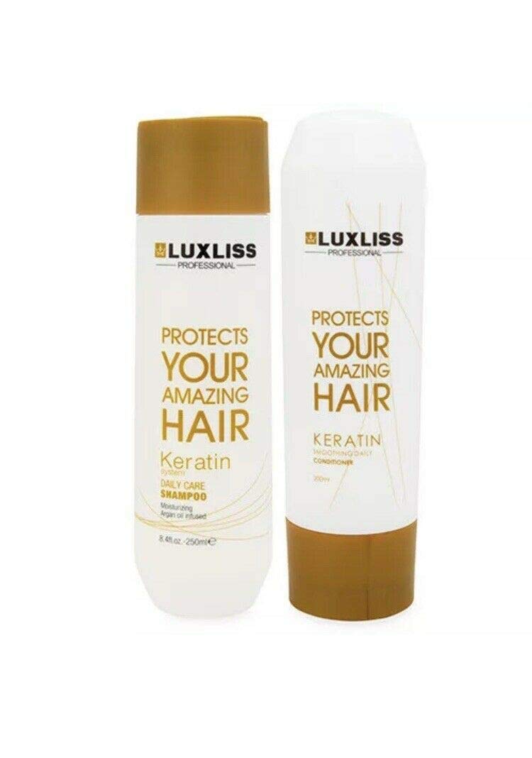 Luxliss Keratin Daily care Shampoo and Conditioner (Pack of 2)