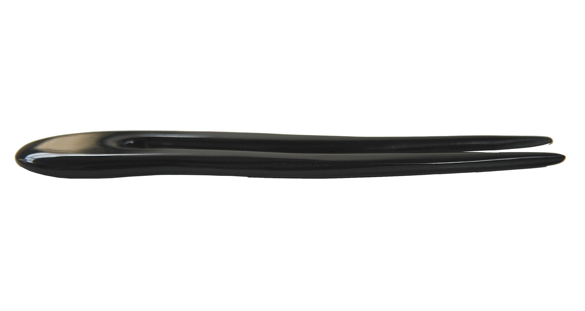 Marycrafts Black Wavy Simple Buffalo Horn Hair Fork, Hairfork, Hair Pin, Hairpin, Hair Accessory, Hair Toy Handmade 5