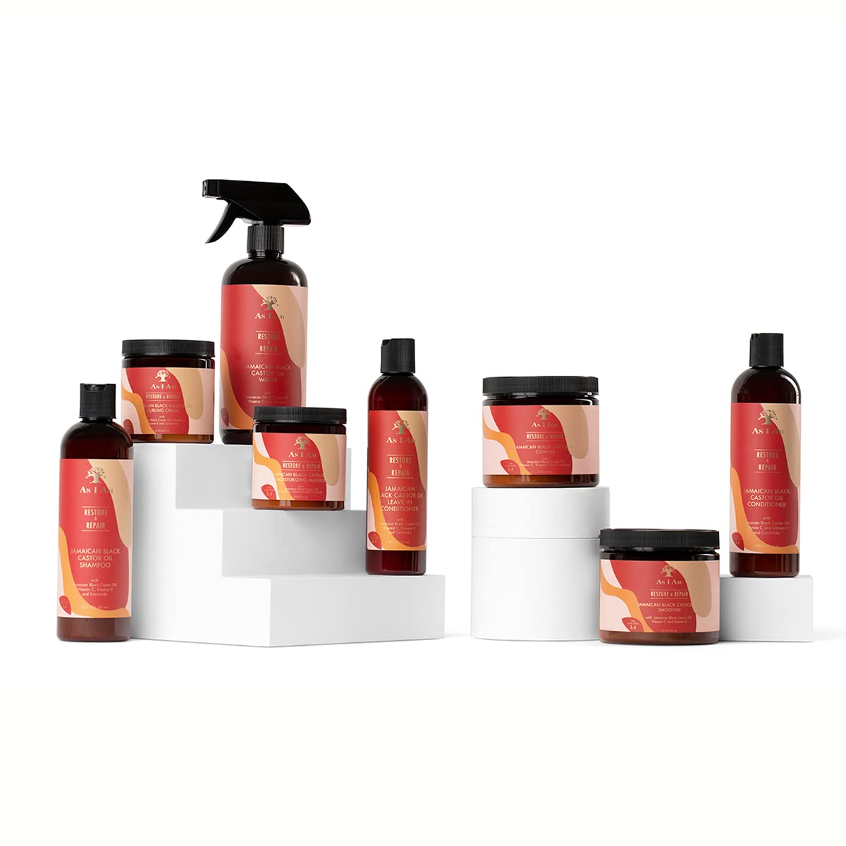 As I Am JBCO Water - 16 ounce - Nano Curl Strengthener - Moisturizes and Detangles - Anti-Frizz - Increases Fiber Strength - Enriched with Jamaican Black Castor Oil, Vitamin C, and Vitamin E