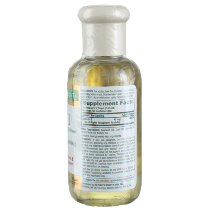 Nature's Bounty Vitamin E-Oil 30,000 IU (Topical or Oral), 2.5 Ounces (3)