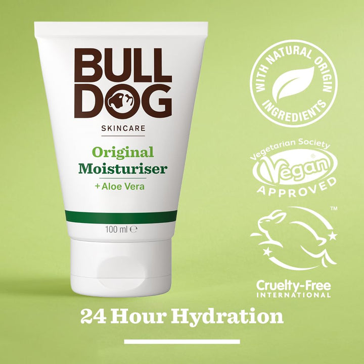 MEET THE BULL DOG Original Moisturiser, 3.3 Ounce