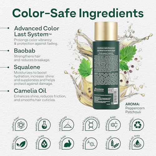 Colorproof Baobab Hair Recovery Conditioner 8.5 Fl. Oz. Sulfate Free Conditioner, Strengthening Hair Conditioner for Damaged Hair w/Peppercorn Patchouli Scent,